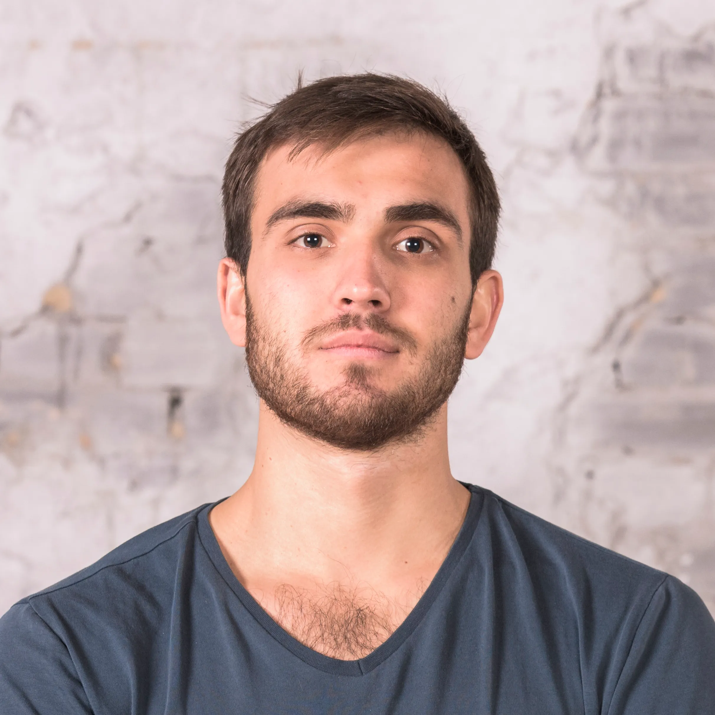 Gesicht eines Maler und Lackierers der Aufmass Pro benutzt