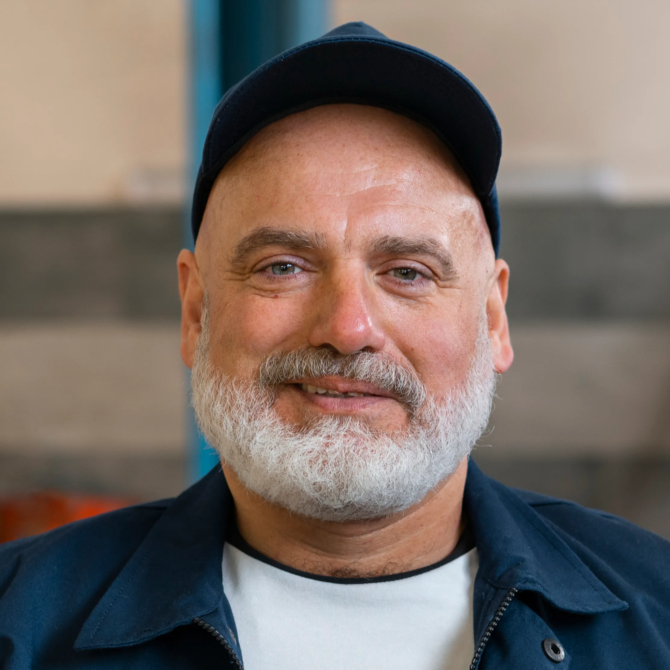 Gesicht eines Architekten der Aufmass Pro benutzt